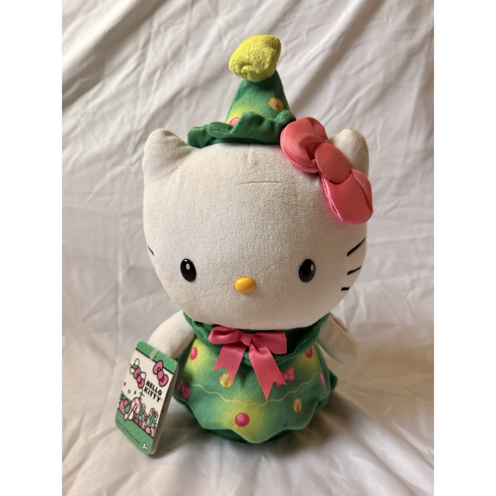 Sanrio Hello Kitty Christmas Animated Plush 12" Twirling Doll